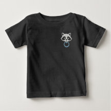 Bean-Town Bandit Kind T-shirt Blauw