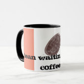 Bean wachtende mok (Voorkant links)