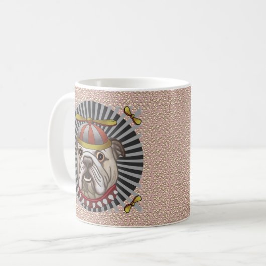 Beanie Bulldog Mug (Devant gauche)