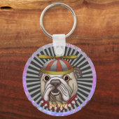 Beanie BullDog sleutelhanger (Voorkant)