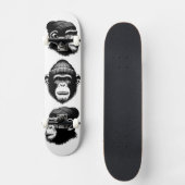 Beanie Chimp Skateboard (Voorkant)