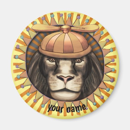 Beanie Lion Magneet (Voorkant)