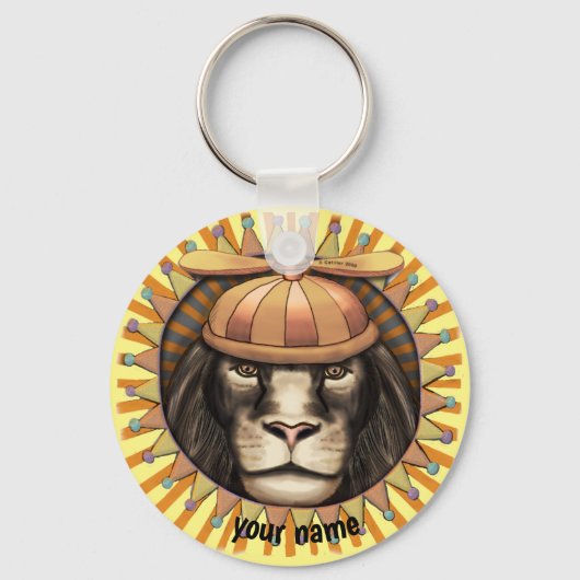 Beanie Lion Sleutelhanger (Voorkant)