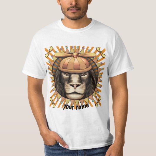 Beanie Lion T-Shirt (Voorkant)