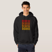 Beans Lover Fan Frijoles Refried Mexican Funny Chi Hoodie (Voorkant volledig)