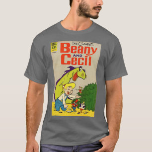 Beany en Cecil Comic Book Hoesje Stijl Aut T-shirt
