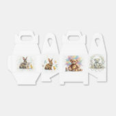 Bear and Bunny Favor Box Bedankdoosjes (Uitgevouwen)