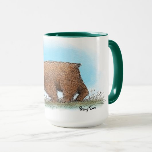 Bear and Butterfly Mug (Devant droit)