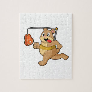 Bear as Runner Legpuzzel