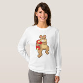 Bear at Boxing with Boxing gloves T-shirt (Voorkant volledig)