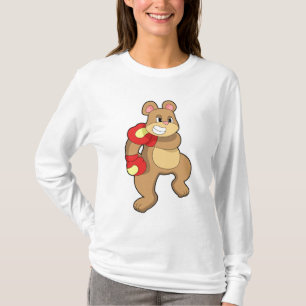 Bear at Boxing with Boxing gloves T-shirt