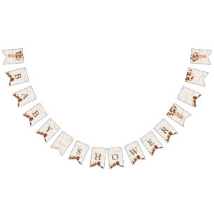 Bear Baby shower Buntin drapeaux