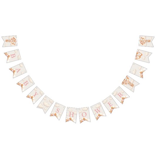 Bear Baby shower Buntin drapeaux (Tout)