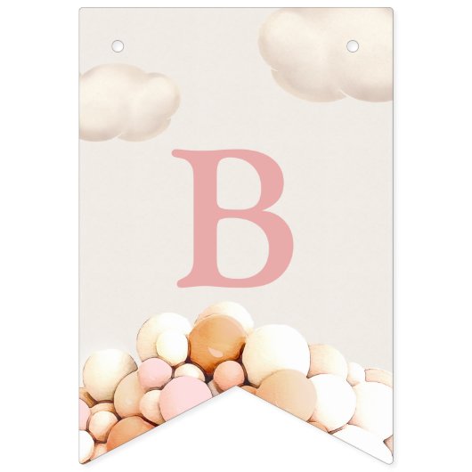 Bear Baby shower Buntin drapeaux (Deuxième drapeau)