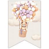 Bear Baby shower Buntin drapeaux (Premier drapeau)