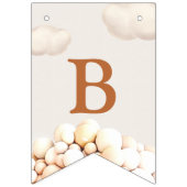 Bear Baby shower Buntin drapeaux (Deuxième drapeau)