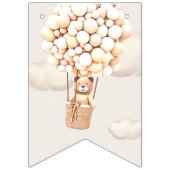 Bear Baby shower Buntin drapeaux (Premier drapeau)