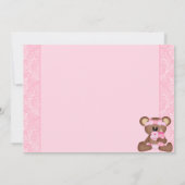 Bear Baby Shower Invitations (Rose) (Dos)