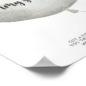 Bear Balloon How big is maman's ventre jeu Poster (Coin)