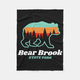 Bear Brook State Park New Hampshire Beerbergen Fleece Deken