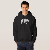 Bear Brown Bear Forest Animals 1 Hoodie (Voorkant volledig)
