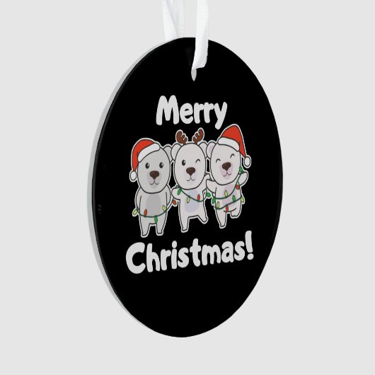 Bear Christmas Animals (devant)