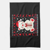 Bear Christmas Christmas (1) Theedoek (Verticaal)