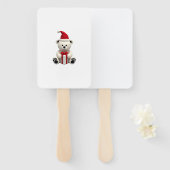 Bear Christmas Christmas (2) Handwaaier (Voorkant en achterkant)