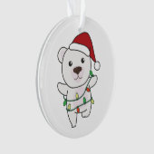 Bear Christmas Winter Animals Polar Bears (devant)