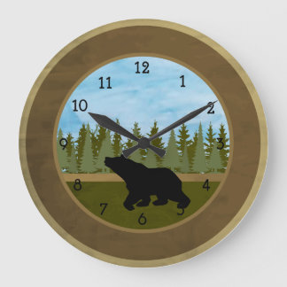 Bear Clock Grote Klok