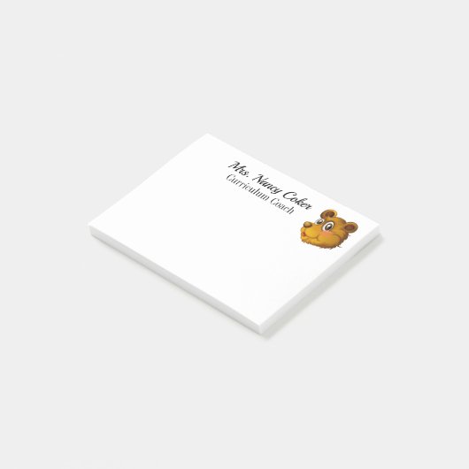 Bear Cub Post-it Notes (Incliné)