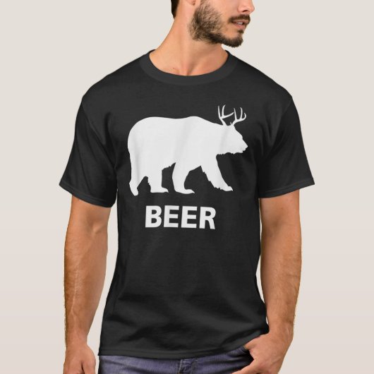 Bear Deer Beer Classic T-Shirt (Voorkant)