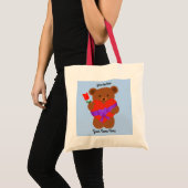 Bear en peluche mignonne #1 Sac fourre-tout (Devant (produit))