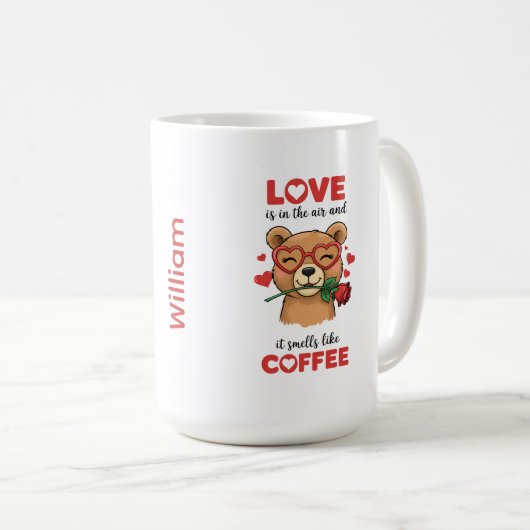 Bear Express Your Love Mug Koffiemok (Voorkant rechts)