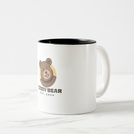 Bear Face Mug (Devant droit)