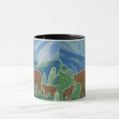 Bear Family in the Valley Mug (Centre)