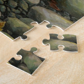 Bear Fishing Puzzle Saumon personnalisé Puzzle d'a (Côté)