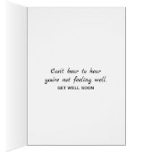 Bear for Get Well Bientôt (Intérieur (Droit))