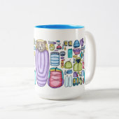 Bear Gear Spread Backpacker Mug (Devant droit)