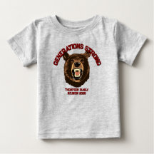 Bear “Generations Strong” Custom Family Reunion