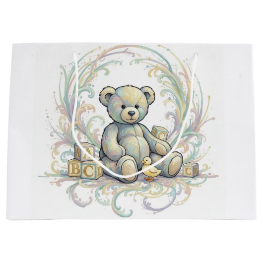 Bear Gift Bag Groot Cadeauzakje (Voorkant)