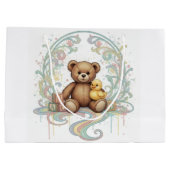 Bear Gift Bag Groot Cadeauzakje (Achterkant)