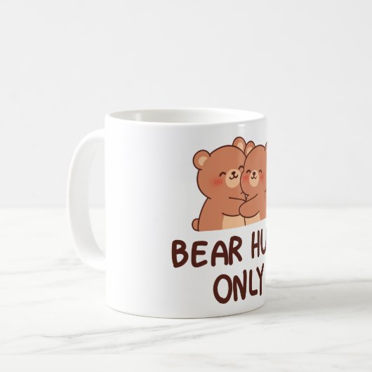 Bear Hugs Only Koffiemok (Voorkant links)