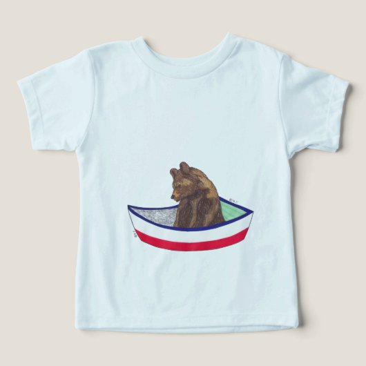 BEAR IN A BOAT (Design Recto)