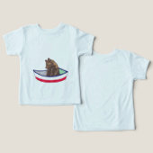 BEAR IN A BOAT (Design Recto & Verso)