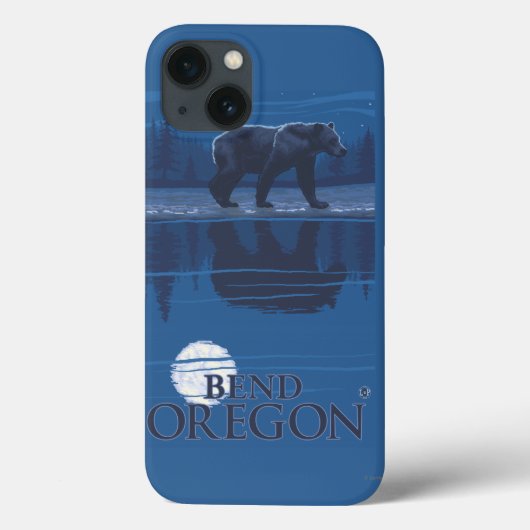 Bear in Moonlight - Bend, Oregon Case-Mate iPhone Case (Achterkant)