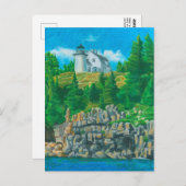 Bear Island Light Painting Briefkaart (Voorkant / Achterkant)