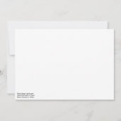 Bear Island Light Painting Kaart (Achterkant)