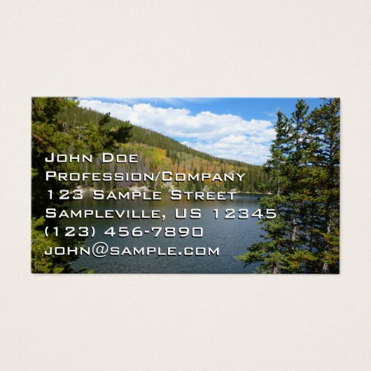 Bear Lake au parc national Rocky Mountain (Devant)