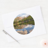 Bear Lake. Colorado. Ronde Sticker (Envelop)